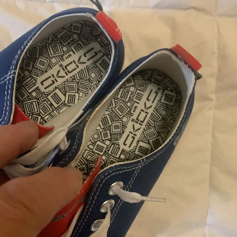 GONZAGA, sneakers by SKICKS,. Near new, unisex, men’s 9 women’s 11